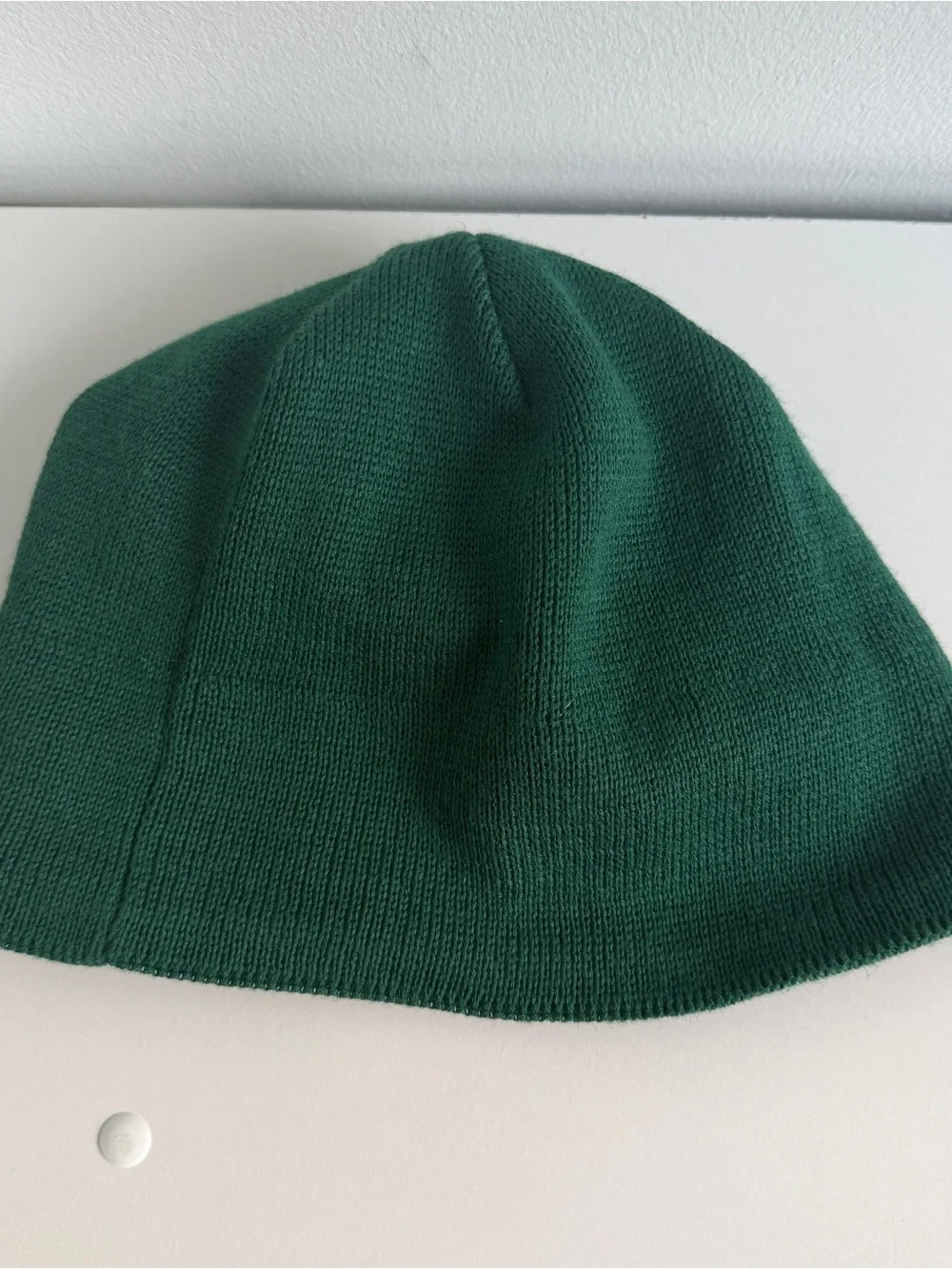 The North Face Dark Green Beanie wool one size